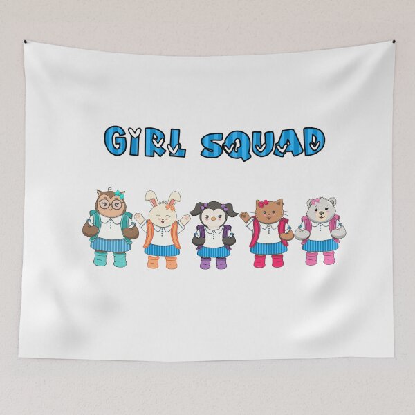 Item preview, Cute Animal Girl Squad  designed and sold by Hello-Cuties.