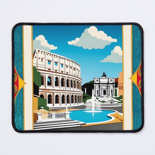 Item preview, Rome Italy Vintage Travel Tourism designed and sold by TravelersGems.
