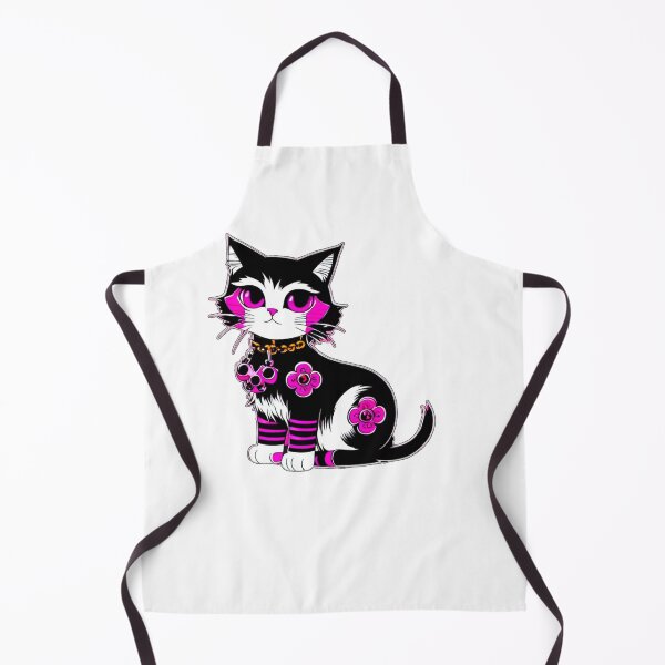 Item preview, Lovely punk cat art design #cat lover1 designed and sold by sdartproject.