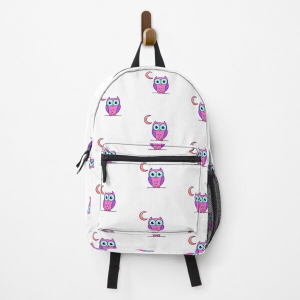 Item preview, Cute illustration of owl and halfmoon designed and sold by rasagamastore.