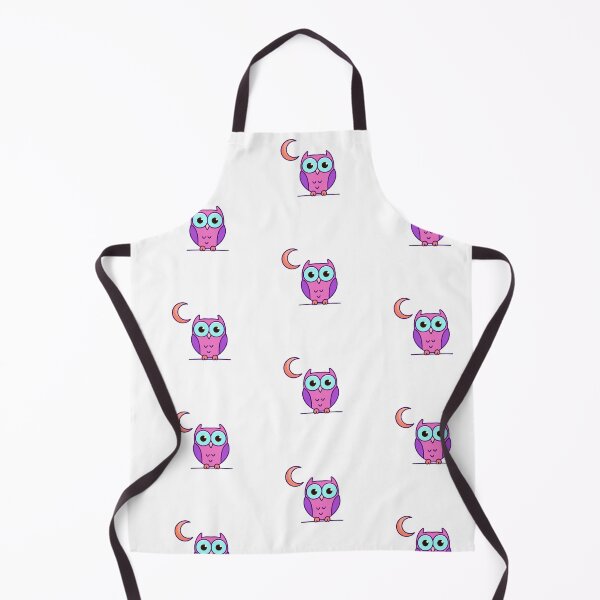 Item preview, Cute illustration of owl and halfmoon designed and sold by rasagamastore.