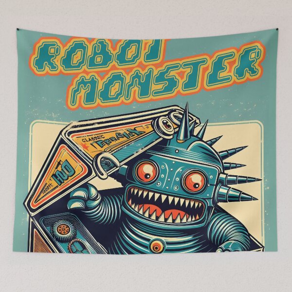 Item preview, robot monster designed and sold by aliraweb.