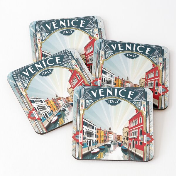 Item preview, Venice Italy Vintage Travel Tourism  designed and sold by TravelersGems.