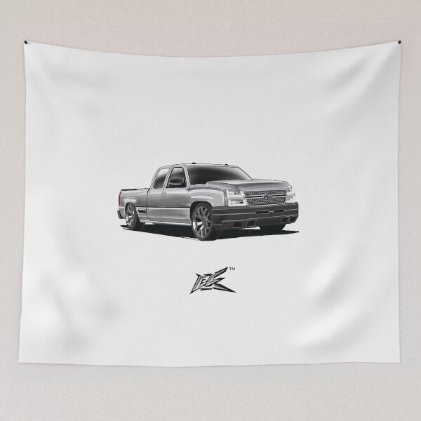 Item preview, chevy silverado silver designed and sold by NaquashM.