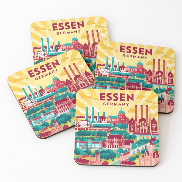Item preview, Essen Germany Vintage Travel Tourism  designed and sold by TravelersGems.