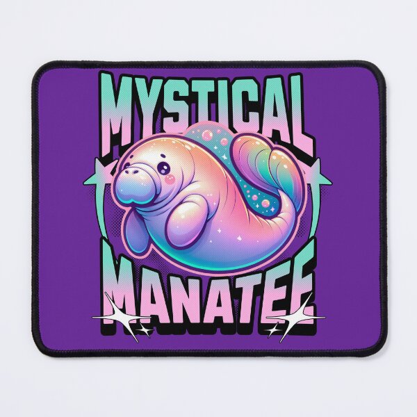 Item preview, Magical Mystical Manatee - Manatee Lover - Save the Manatees designed and sold by chrisrivait.