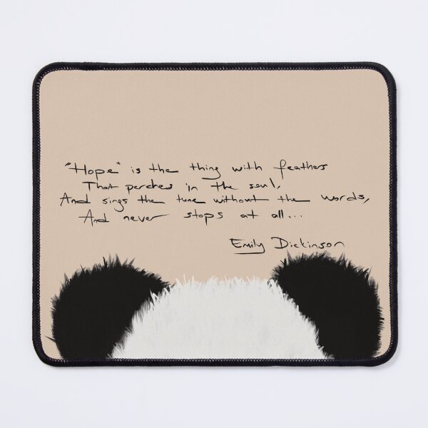 Item preview, The Delicate Hairs of Hope: The Fur of an Eared Panda designed and sold by Pandositive.