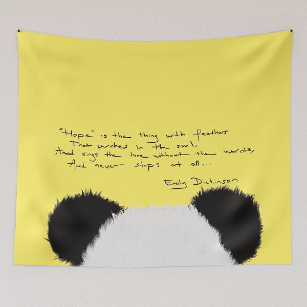 Item preview, The Delicate Hairs of Hope: The Fur of an Eared Panda designed and sold by Pandositive.