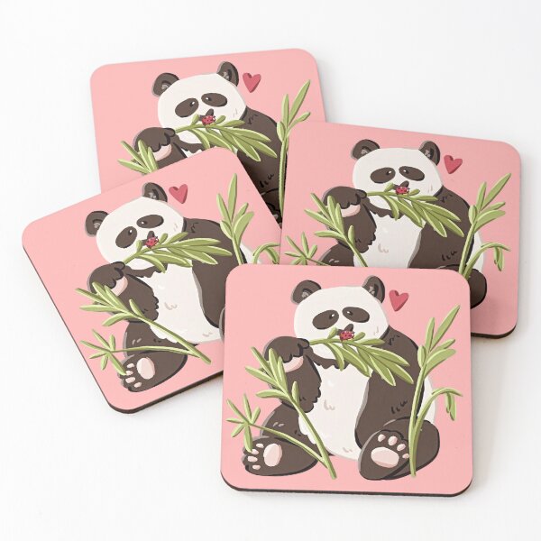Item preview, The lovely panda and his friend designed and sold by JohannaLilly.