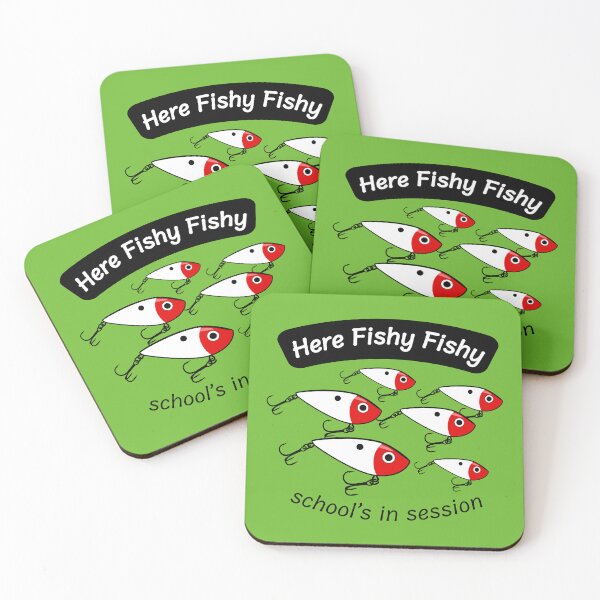 Item preview, Here Fishy Fishy School's in Session  designed and sold by BlueSkyTheory.