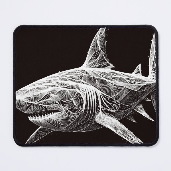 Item preview, Great White Shark Ghost designed and sold by Wanderdreaming.