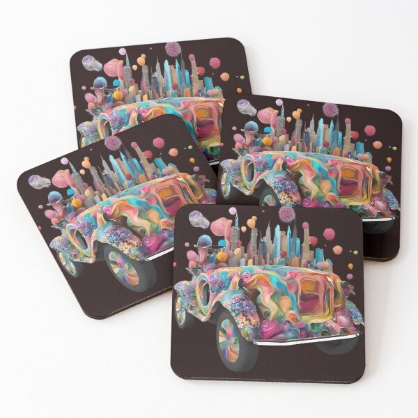 Item preview, Colorful Dreamscape on Wheels designed and sold by Marcin-PL.