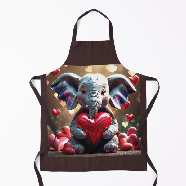 Item preview, Elephants Valentines Day designed and sold by NerdscapeDC.