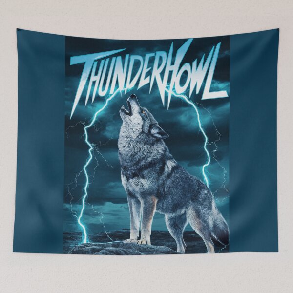 Item preview, Thunderhowl - Primal Power and Electric Energy designed and sold by BlissfulPrintz.