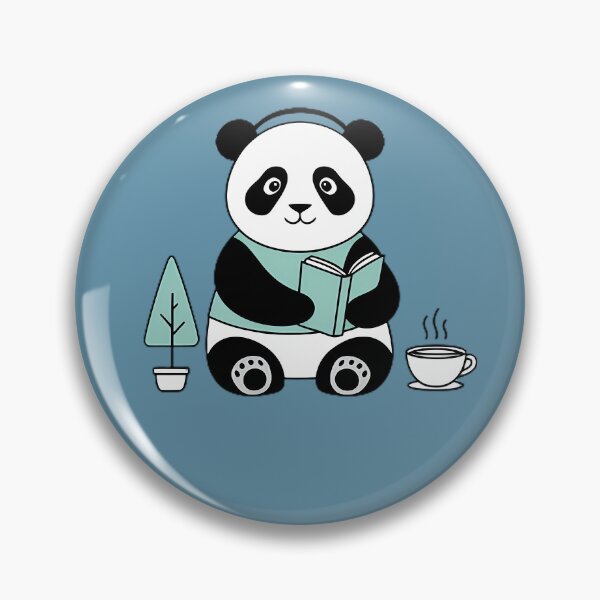 Item preview, panda siting quietly designed and sold by mostafaelsayedd.
