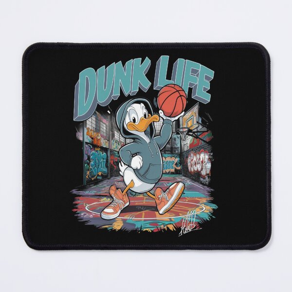 Item preview, Dunk life - Hoop dreams - Team duck  - Duck dunk - Slam dunk designed and sold by JansenGS.