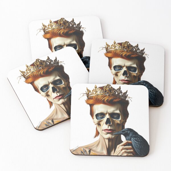 Item preview, David Bowie Skull PopArt, surrealism T-shirt, unique design designed and sold by TaliaShin.