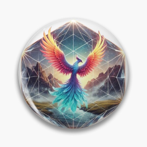 Item preview, Opal Phoenix Breaking Through Mist designed and sold by WildVista.