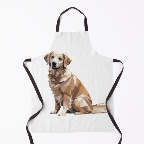 Item preview, Low poly style dog - golden retriever designed and sold by FugitiveLJ27.