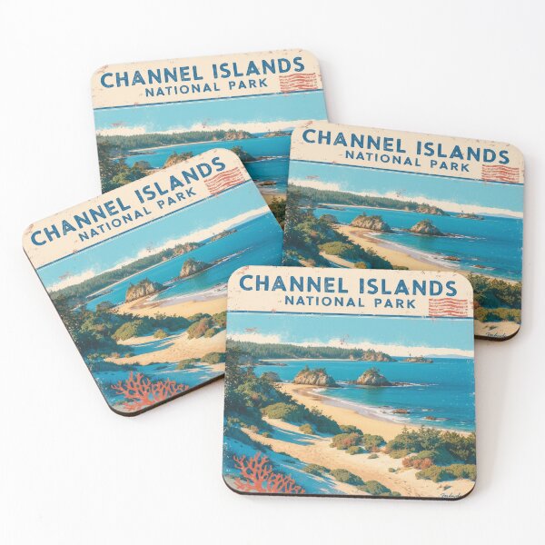 Item preview, Channel Islands National Park Postcard Vintage Retro Travel designed and sold by TravelPostcardGems.