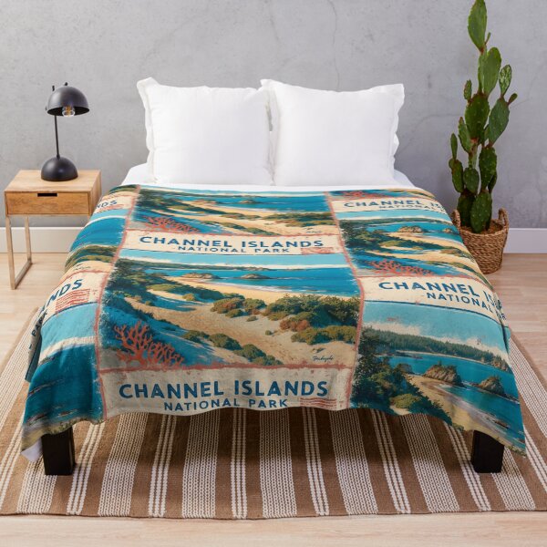 Item preview, Channel Islands National Park Postcard Vintage Retro Travel designed and sold by TravelPostcardGems.