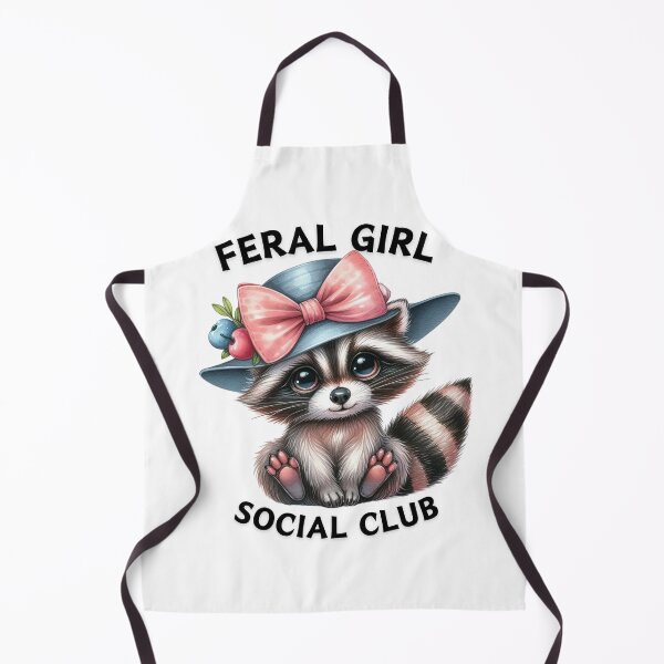 Item preview, Feral Girl Social Club, Raccoon designed and sold by deniz kaya.
