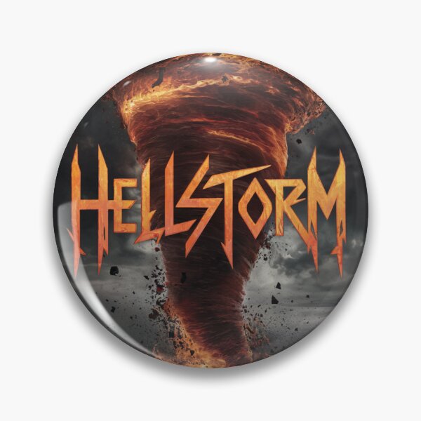 Item preview, Hellstorm - Unleashing Metal Chaos and Fury designed and sold by BlissfulPrintz.