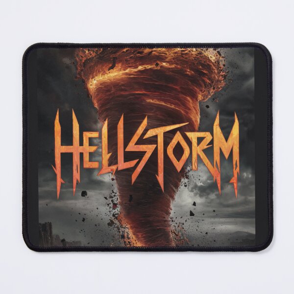 Item preview, Hellstorm - Unleashing Metal Chaos and Fury designed and sold by BlissfulPrintz.