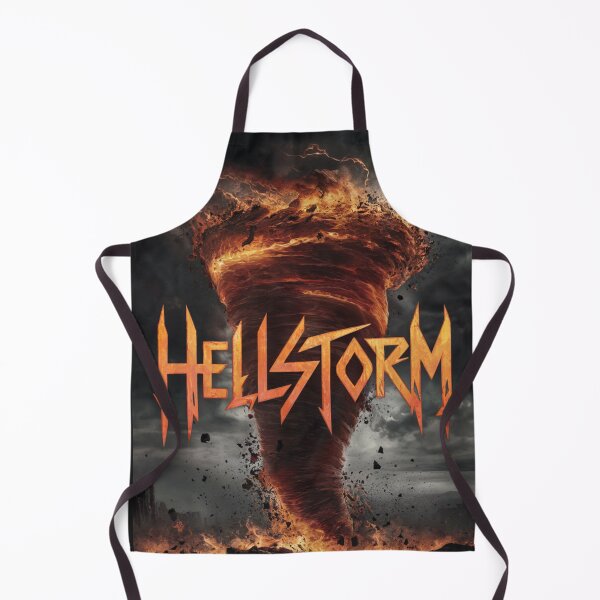 Item preview, Hellstorm - Unleashing Metal Chaos and Fury designed and sold by BlissfulPrintz.