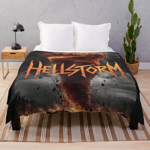 Item preview, Hellstorm - Unleashing Metal Chaos and Fury designed and sold by BlissfulPrintz.