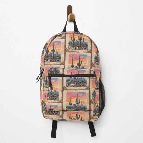 Item preview, Saguaro National Park Postcard Vintage Retro Travel designed and sold by TravelPostcardGems.