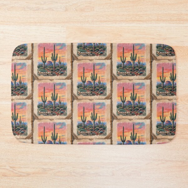 Item preview, Saguaro National Park Postcard Vintage Retro Travel designed and sold by TravelPostcardGems.