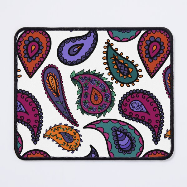 Item preview, Repeat of Perfectly Pretty Pure Paisley Pattern on White designed and sold by CheriesArt.