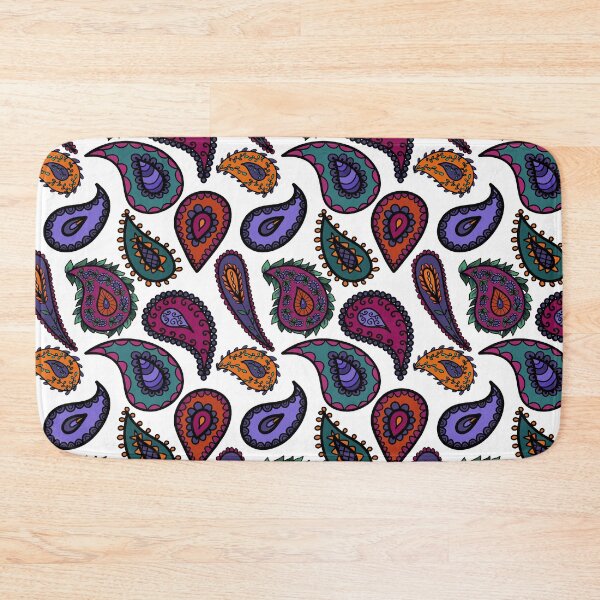 Item preview, Repeat of Perfectly Pretty Pure Paisley Pattern on White designed and sold by CheriesArt.