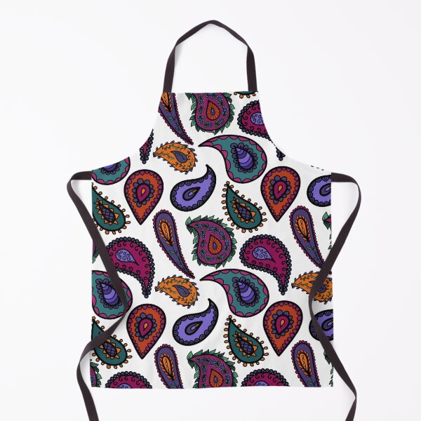 Item preview, Repeat of Perfectly Pretty Pure Paisley Pattern on White designed and sold by CheriesArt.