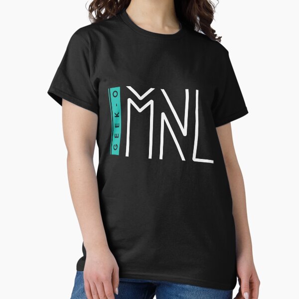 Geek-O-MNL Typography V2 Classic T-Shirt