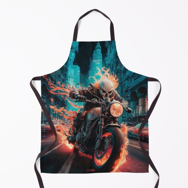 Item preview, Rua em Chamas: Acelere com o Esqueleto Flamejante! ?? designed and sold by trixxcreative.