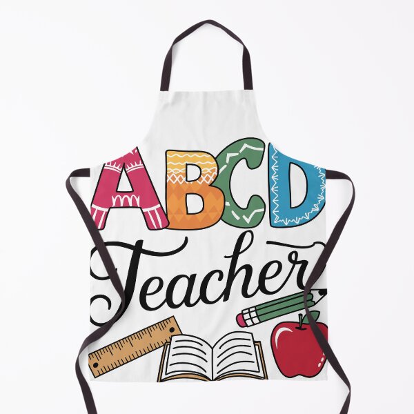 Item preview, ABCD Teacher Back to School Cute Gift Of Teachers designed and sold by MrDesing10 ⭐⭐⭐⭐⭐.