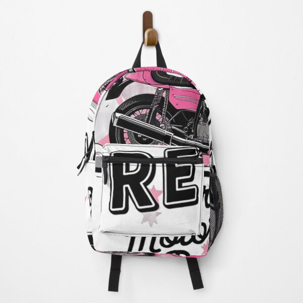 Item preview, Retro Pink Motorcycle Racer" designed and sold by mo-carnival.