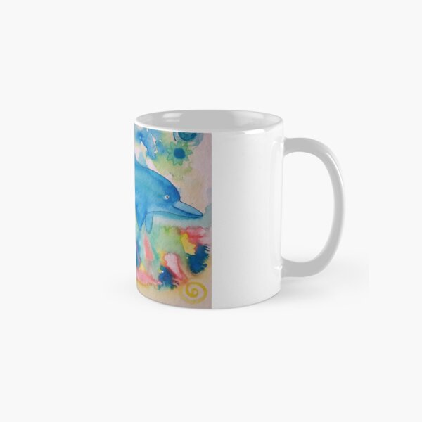 Happy Dolphin Classic Mug