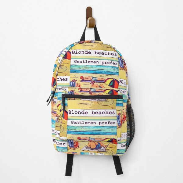 Item preview, iarthappy, gentelmen prefer blonde beaches designed and sold by tracey jacobson.