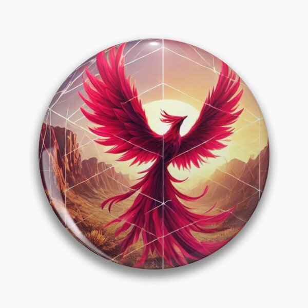 Item preview, Crimson Phoenix in Desert Dawn designed and sold by WildVista.