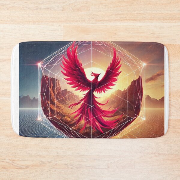 Item preview, Crimson Phoenix in Desert Dawn designed and sold by WildVista.