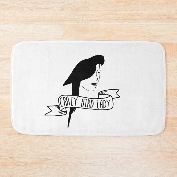 Item preview, crazy bird lady black & white designed and sold by ArndtDesign.