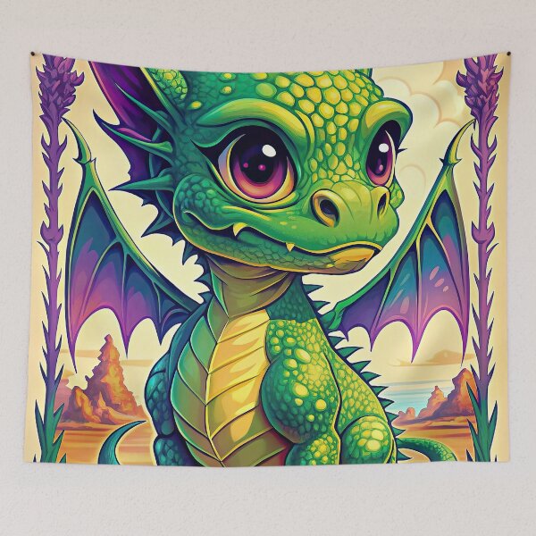 Item preview, The Ancient Baby Dragon designed and sold by ChouWorkDesign.