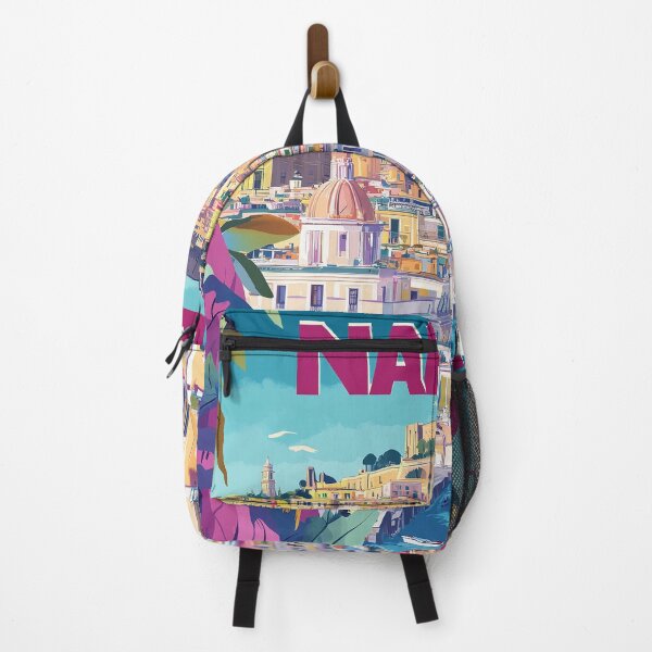 Item preview, Naples Artwork - Stunning Italian Cityscape, Historic Naples Wall Art, Coastal Italy Decor designed and sold by nomiraclehere.