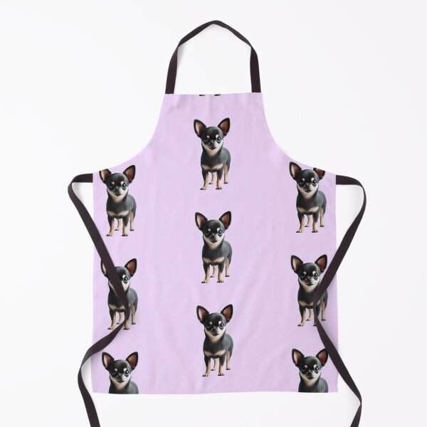 Item preview, Black and Tan Short-Haired Chihuahua - Cute Small Dog Illustration designed and sold by CritterManiaUK.