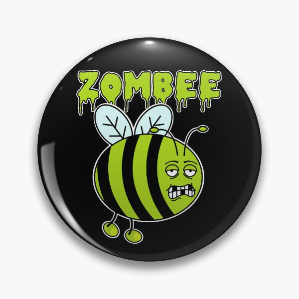 Item preview, Zombie Bee Funny Halloween designed and sold by HotHibiscus.