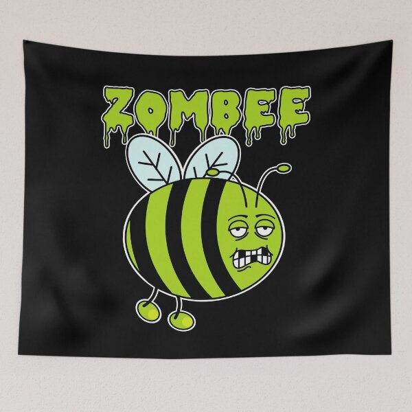 Item preview, Zombie Bee Funny Halloween designed and sold by HotHibiscus.