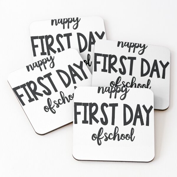 Item preview, Happy First Day of School Back to School designed and sold by MrDesing10 ⭐⭐⭐⭐⭐.
